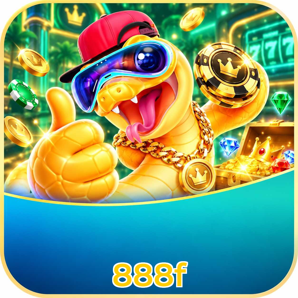 Aplicativo 888f para Android e iOS com interface completa
